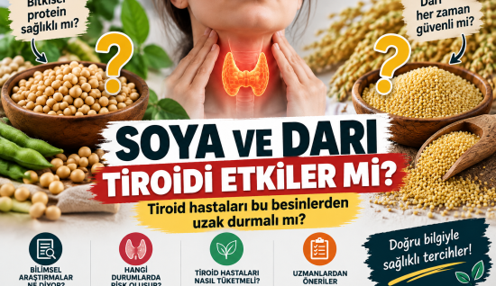 Manyok, Tatlı Patates ve Keten Tohumu Tiroidi Etkiler mi?
