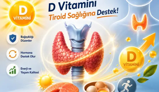 D Vitamini ve Tiroid Sağlığı: Eksikliği Hashimoto Hastalığını Etkiler mi?