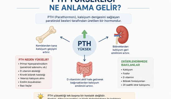 Parathormon (PTH) Yüksekliği Ne Anlama Gelir? Parathormon Neden Yükselir?