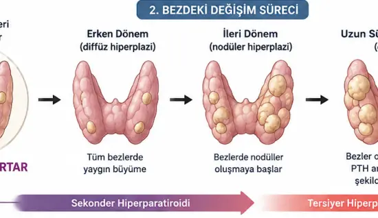 Böbrek Yetmezliğinde Paratiroid Bezleri Neden Fazla Çalışır?