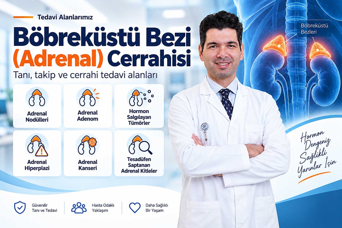 Böbreküstü Bezi (Adrenal) Cerrahisi