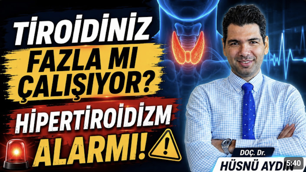 Hipertiroidizm Nedir? Çarpıntı, Kilo Kaybı ve Terleme Belirtilerine Dikkat!